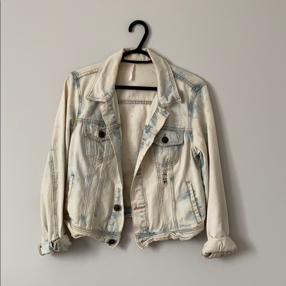 ❌SOLD❌ Free People jean jacket